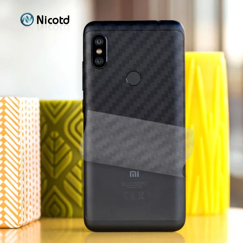  For Redmi Note 6 pro 3D Carbon Fiber Soft Back Film For Xiomi Redmi Note 5 pro 6 6a 5 plus 5A S2  Screen Protector film (2)