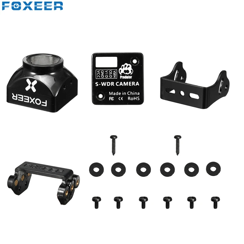 

Foxeer Plastic Case For Predator Micro FPV Camera Black/Red/Blue For RC FPV Models Spare Parts