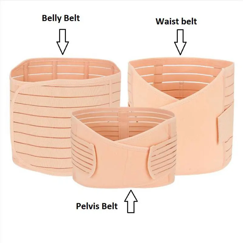 3 шт. для живота таза послеродовой пояс боди Корректирующее белье для восстановления живота тонкий пояс Cinchers дышащая Талия тренажер корсет