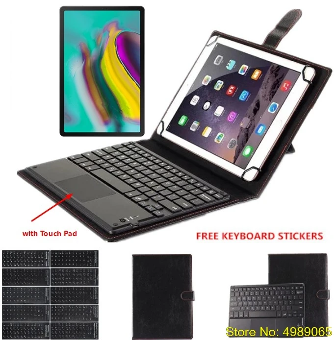 For Samsung Galaxy Tab S5e SM-T720 SM-T725 10.5 inch Tablet Bluetooth Touchpad Keyboard Suitable _Free Stickers | Компьютеры и офис