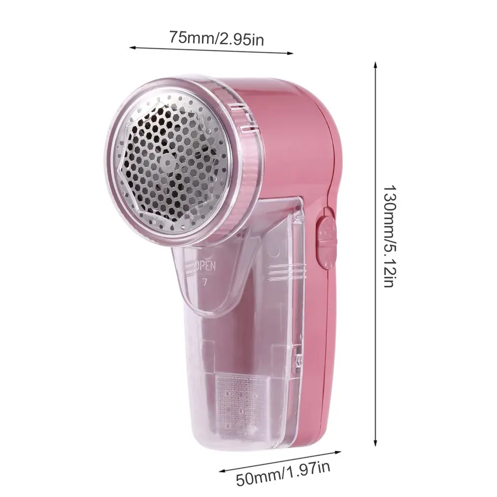 Household Electric Clothes Lint Remover Sweaters/Curtains/Carpets Clothing Machine Remove Pellets Compact 2 Batteries