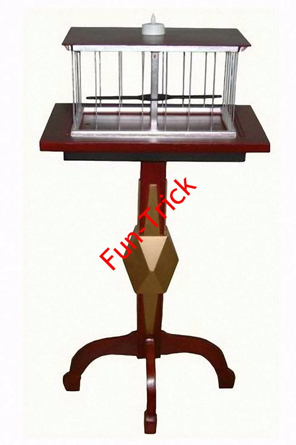 Floating Table With Appearing Bird Cage Table Deluxe Magic Trick