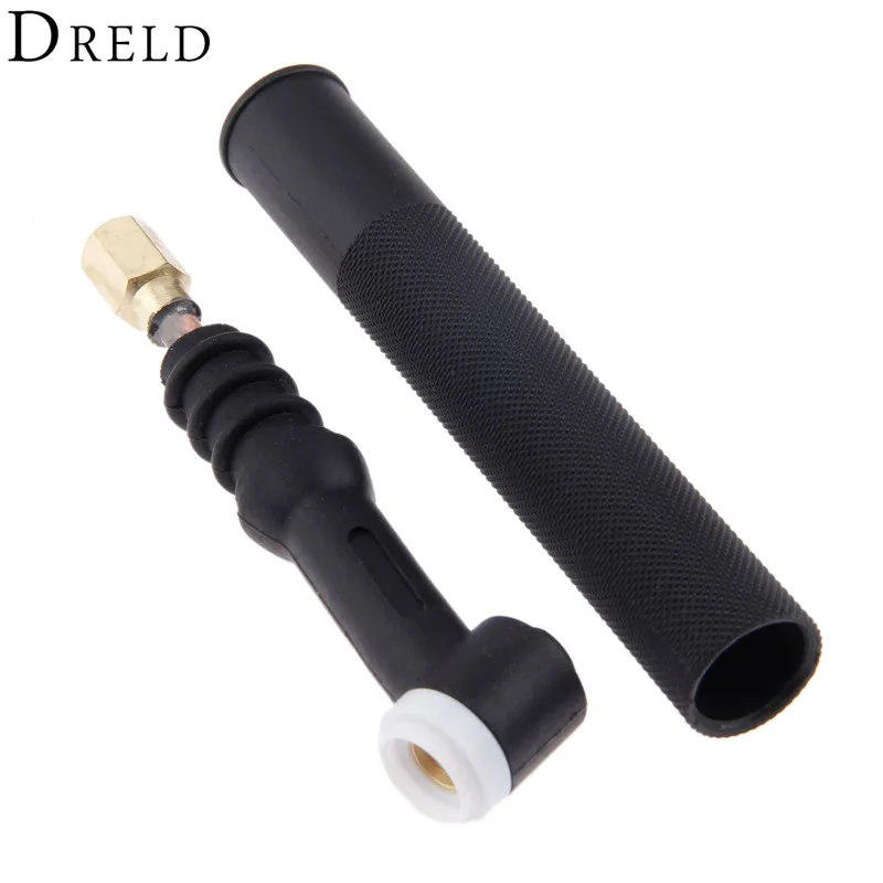 

DRELD 1Pc 125Amp Air-cooled TIG Welding Torch Head Body for WP-9F SR-9F Series Welding Machine Working with Handle