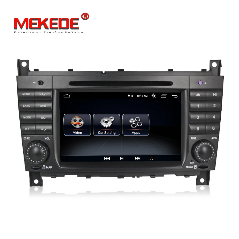 Flash Deal Hot selling!Mekede android8.1 Car multimedia car gps dvd player for Mercedes Benz Sprinter C Class W203 C200 Viano Vito CLK W209 4