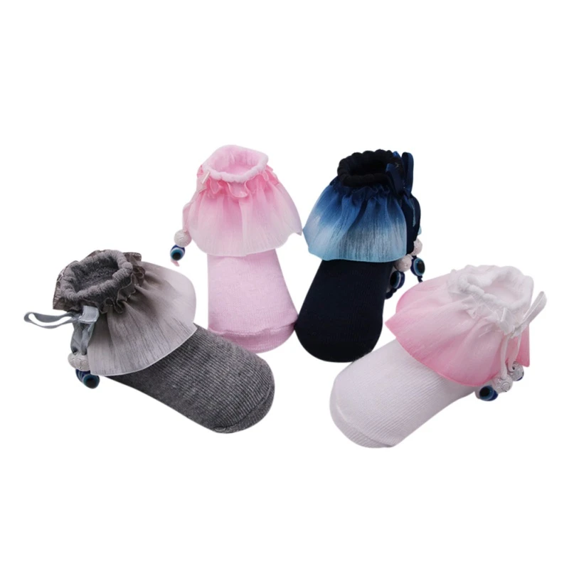 baby girl bow socks