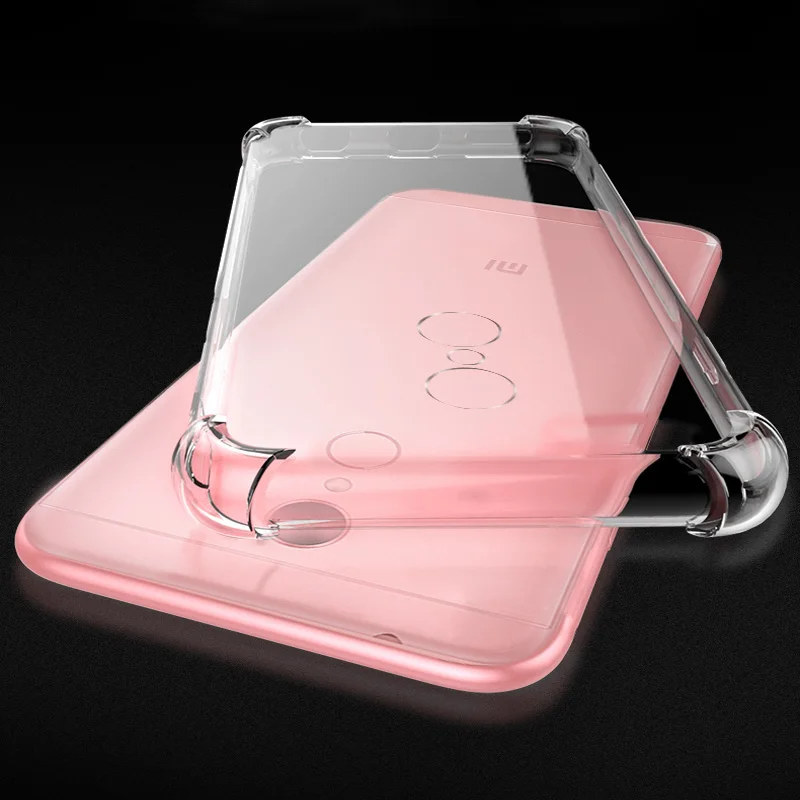 WUANGSUNE For Xiaomi Redmi 5 5plus Anti-fall Clear Soft silicone Case For redmi 5 5plus Mobile Phone Cases WUANGSUNE For Xiaomi Redmi 5 5plus Anti-fall Clear Soft silicone Case For redmi 5 5plus Mobile Phone Cases