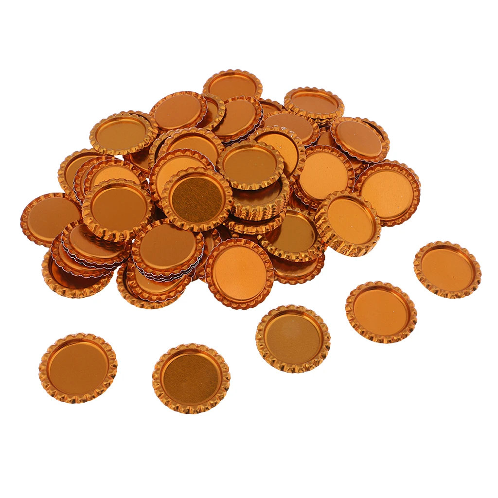 400 Pieces Flat Decorative Bottle Cap Linerless Painted for Hair Bows, DIY Pendants Charms, Art Craft, Jewelry Making 25mm