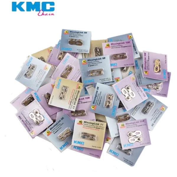 

KMC original MTB Bicycle Chain Link Missing Link 6/7/8/9/10/11 speed one pair for Shimano Gold Silver free shipping