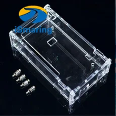 Cena Oficjalna ISmaring Akrylowe Etui Do MEGA2560 R3 Pokrywa Pudełko Ochronne Rozwoju Na Tablicę Stabilizator Akrylowe Powłoki