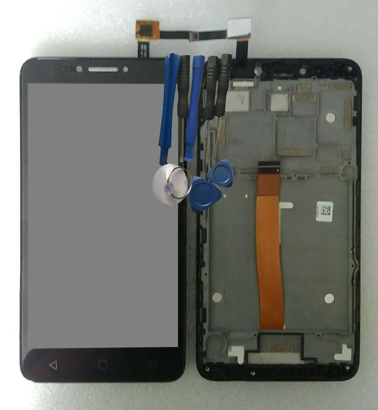 

BINYEAE For Alcatel OT5098 OT9001 LCD Display With Touch Screen Digitizer Assembly Replacement
