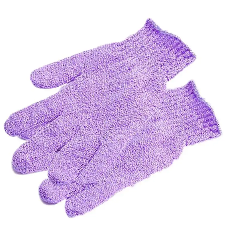 

2pcs Shower Exfoliating Bath Gloves Nylon Shower Gloves Body Scrub Exfoliator for Men Women Kids
