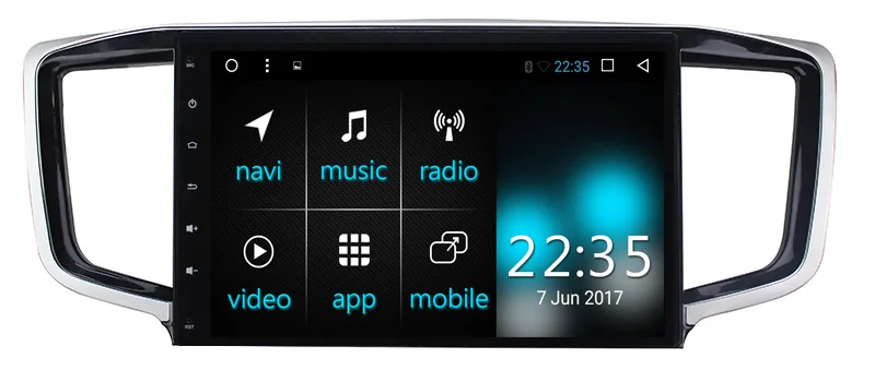 10 1 &quotВосьмиядерный Android 8 Автомобильный GPS Navi для Honda Odyssey 2015 + с радио BT AUX DVR WIFI
