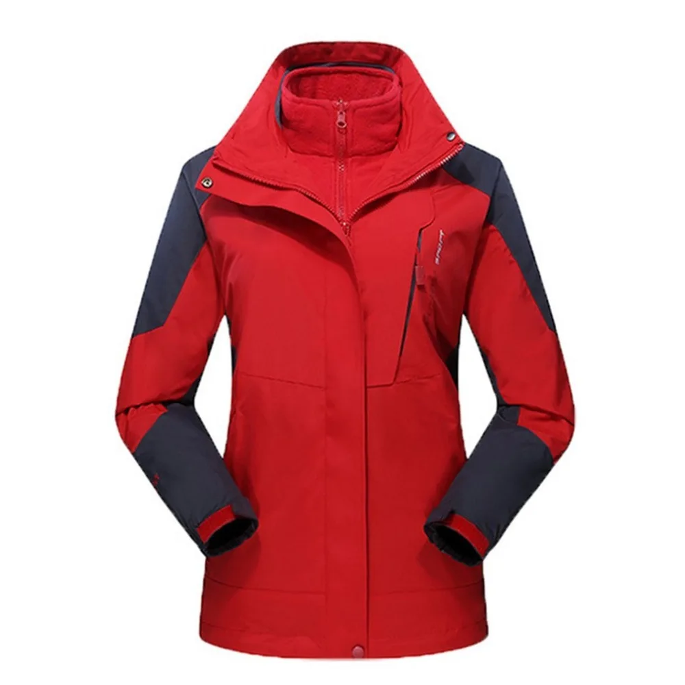 

L-5XL Men Women Winter Outdoor Sport Jacket Windproof Breathable Inner Fleece Warm Coat For Hiking Camping Travel Skiing Jacket