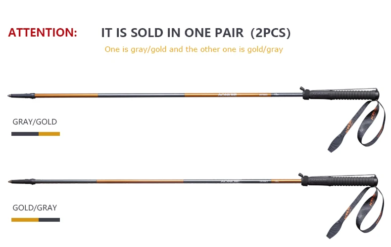 Carbon Fiber Hiking Pole Walking Stick