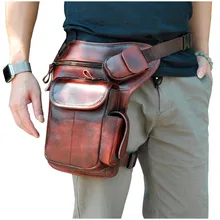 Оригинальная кожаная мужская многофункциональная модная повседневная сумка-мессенджер, сумка через плечо, сумка для путешествий, поясная сумка 3106 w