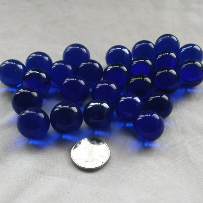 200pcs 16mm Glass Marbles Balls Clear Pinball Machine Charms Home Fish Tank Decor Vase Aquarium Toys for Kids