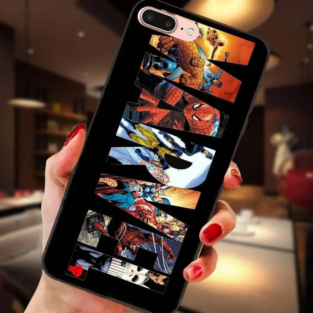2019 Marvel Мстители Super Hero для Huawei Honor 5A 6A 6C 7A 7C 7X 8A 8C 8X9 10 P8 P9 P10 P20 P30 Мини Lite