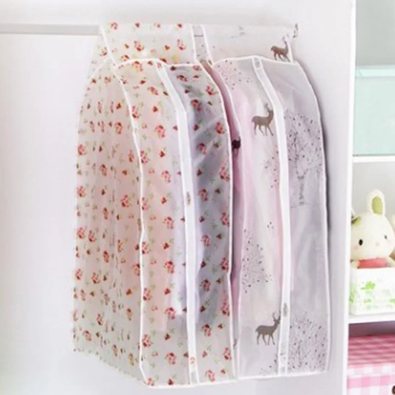 

Transparent Storage Bags Cover Clothes Protector Garment Suit Coat Dust Cover Protector Dustproof Storage Bag Organization