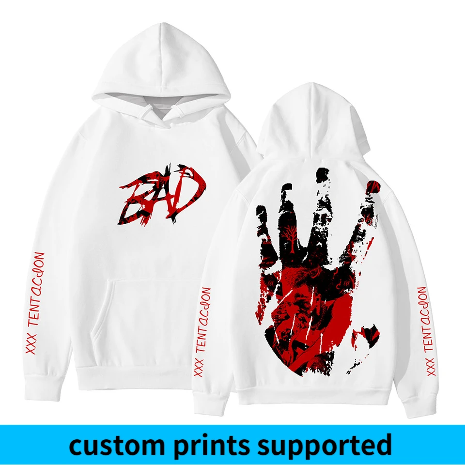  3D XXXTENTACION Hoodies Sweatshirt Fashion Soft Winter/Autumn Hoodies New Kpop Hip Hop Long Sleeve 