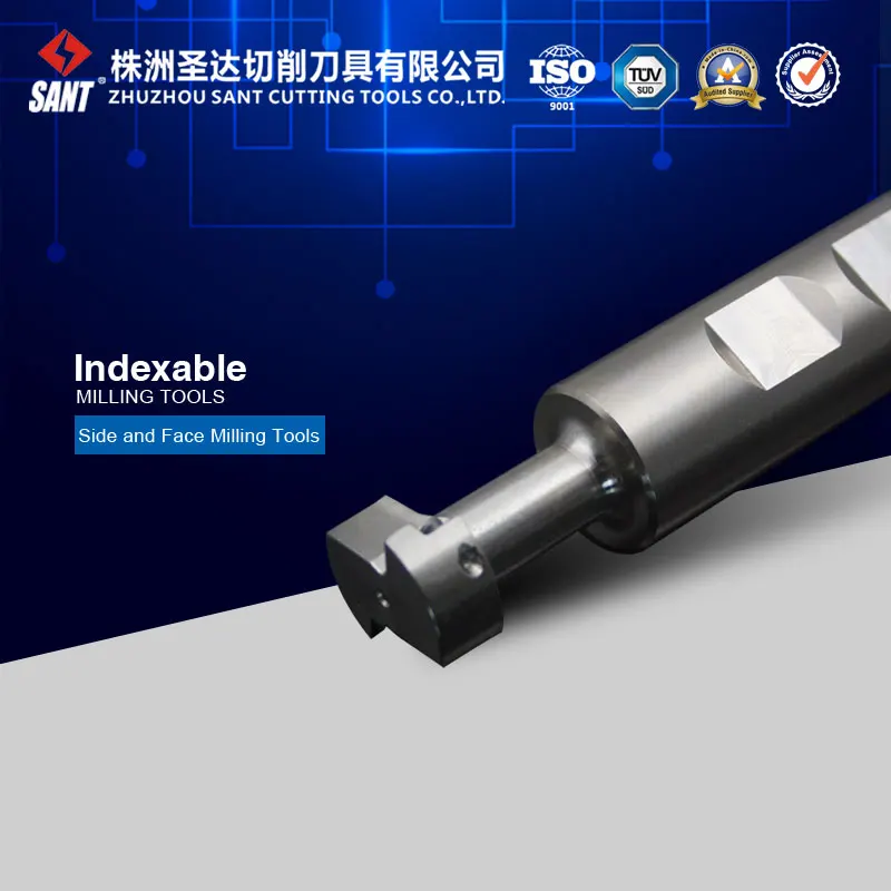 

Indexable end milling tools