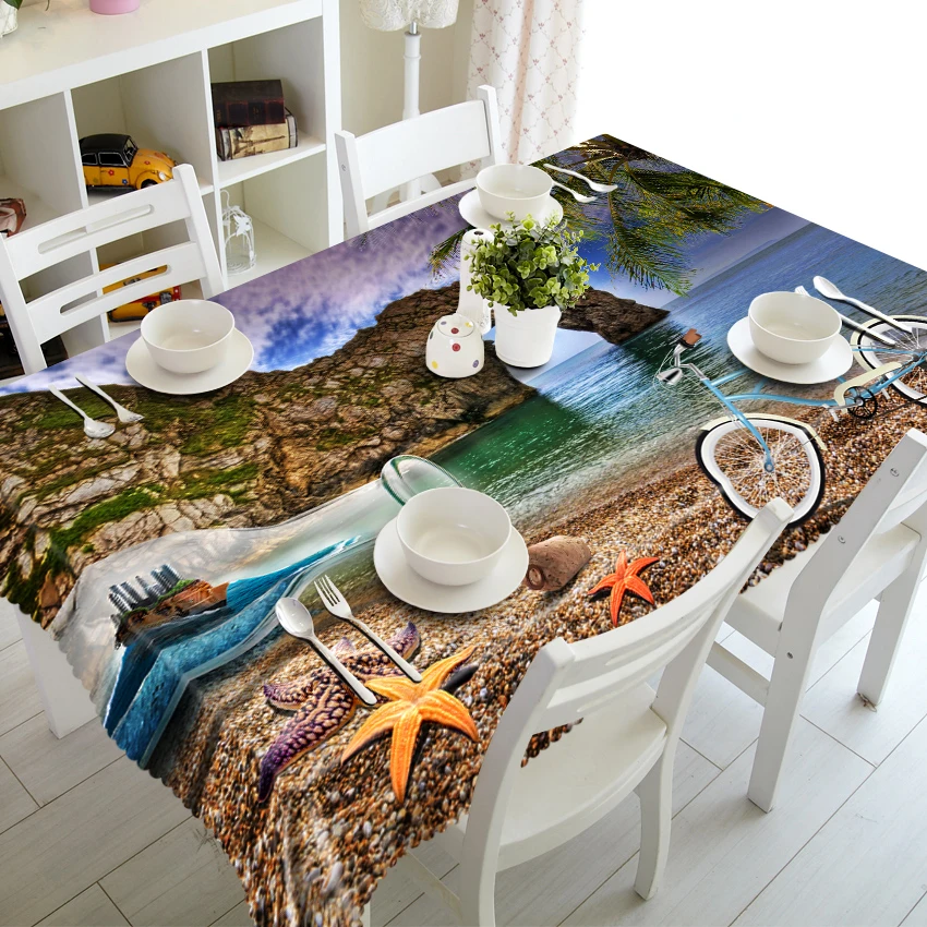 

3d Tablecloth Forest Guardian Unicorn Stereo Tablecloth Tapestry