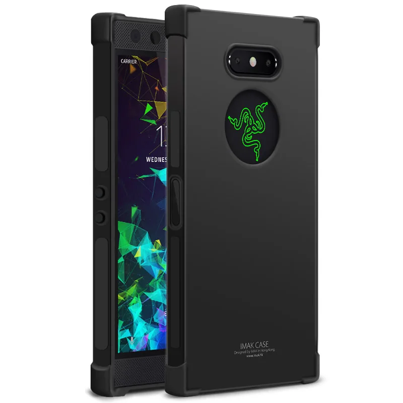IMAK sFor Razer Phone2 чехол противоударный силиконовый мягкий прозрачный ТПУ для Phone 2 с
