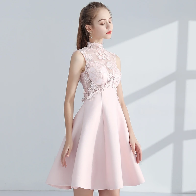 sleeveless short gowns