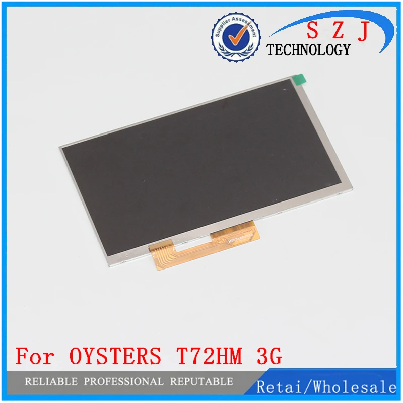 New 7'' Inch Replacement LCD Display Screen For OYSTERS T72HM 3G tablet PC Free shipping New 7'' Inch Replacement LCD Display Screen For OYSTERS T72HM 3G tablet PC Free shipping