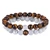 2pcs/set Couples Natural Stone Beaded Bracelet for Men Women 8