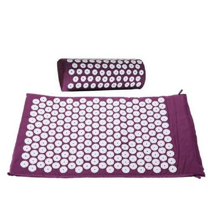 Acupuncture massager massage cushion pad pain relief pressure peak yoga