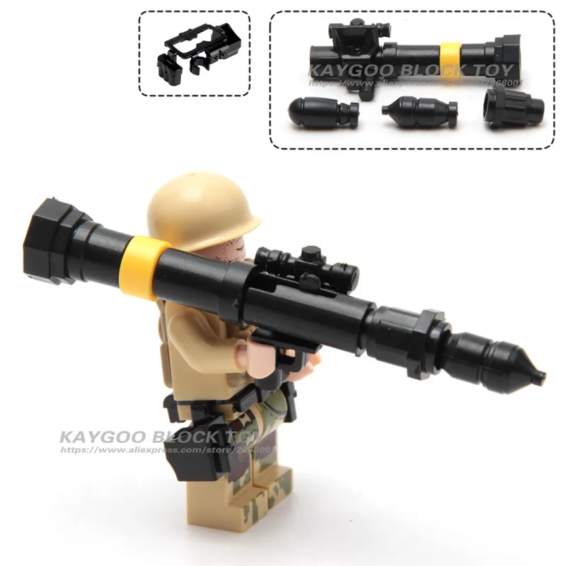 City Police Military Swat Gun Weapons Pack Army soldiers Figure with Weapon building blocks Batman Best