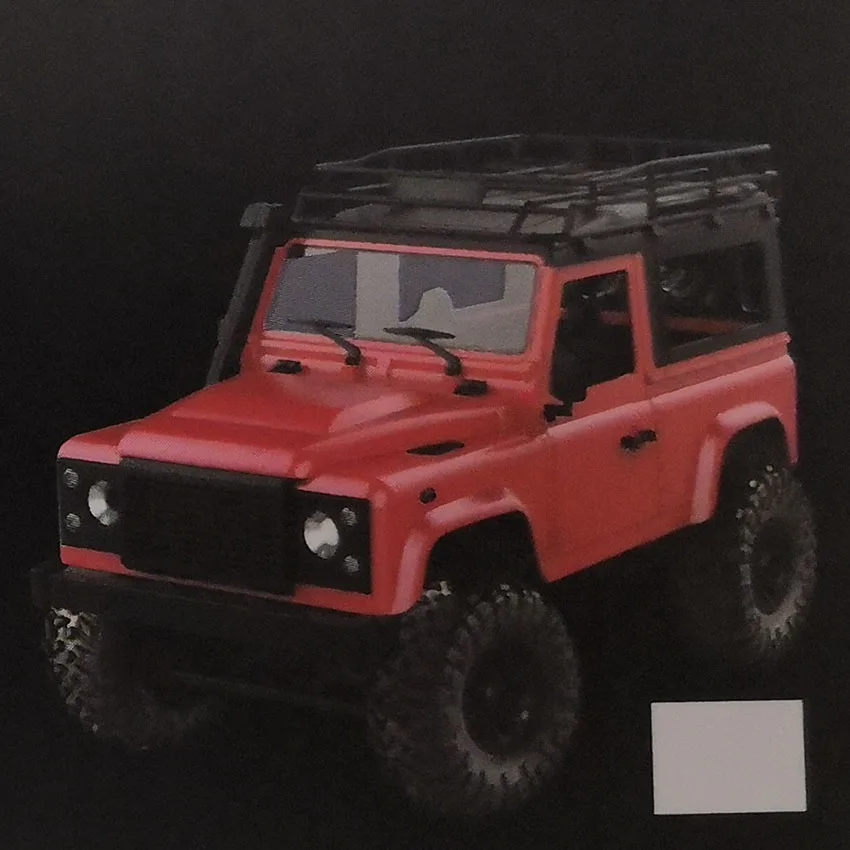 Большой размер 1:12 Масштаб RC Рок Гусеничный Автомобиль 2,4G 4WD Дистанционное управление грузовик игрушки RTR MN D90 rc автомобиль игрушка модель автомобиля - Цвет: red color
