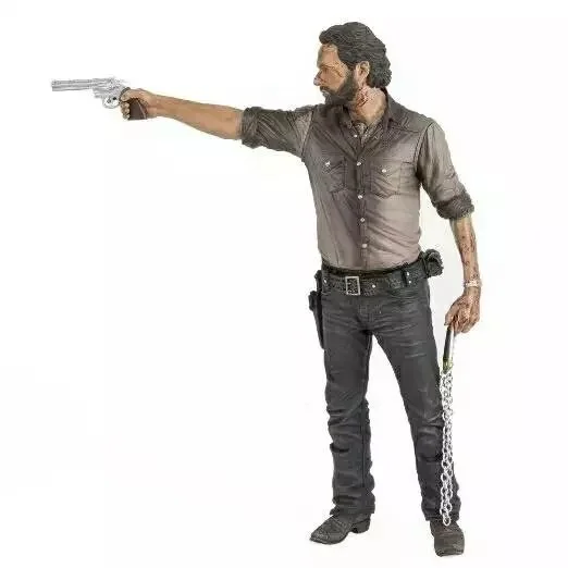 Фигурка МакФарлейн фигурка героя sherif Rick Grimes Machetes Gun Terror TV Series AMC Ходячие мертвецы 25