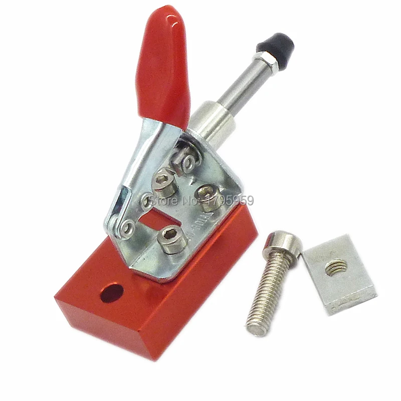 

Push & Pull Toggle Vertical Quick Clamp Plate Tool CNC Router Fixture Engraving Machine Fastening Platen Clamp Fixture Plate New