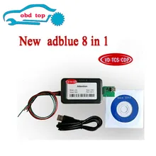 10 шт. промо! Vd400 Adblue Эмулятор 8 в 1 с nox-датчика эмулятор AdBlue 8in 1 vd400 грузовик инструменту диагностики