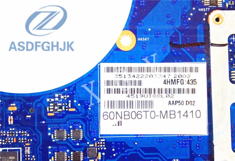  Laptop Motherboard for ASUS T-Series TP300L Motherboard 60NB06T0-MB1410 DDR3L i5-4210U 1.7 GHz Non-