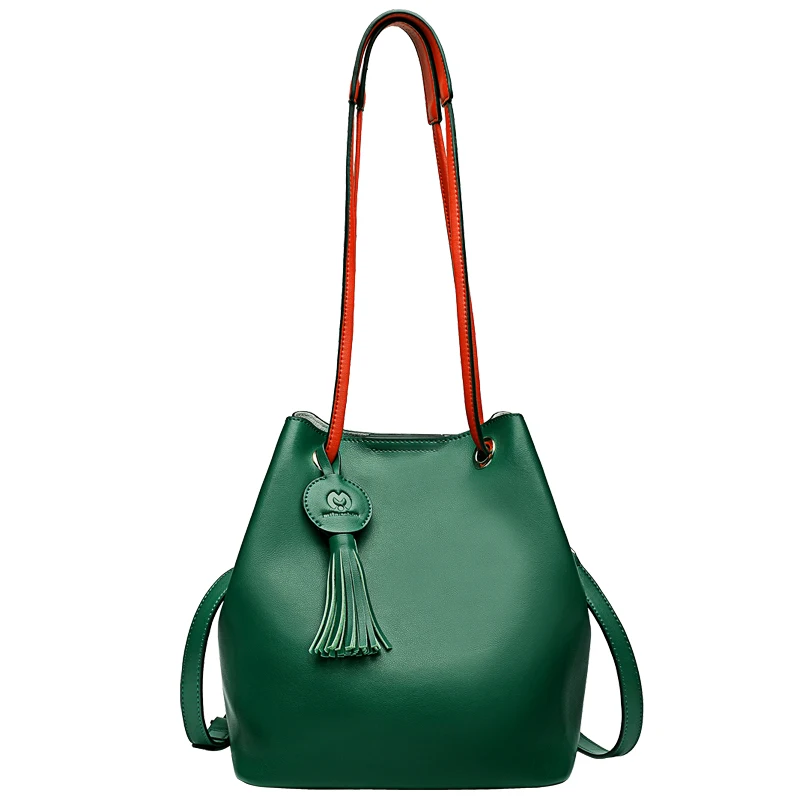 

Composite bag(two sets)Genuine leather bag shoulder 2018 woman bag Patchwork Fashion 2018 Luxury handbag mochila feminina-HL118