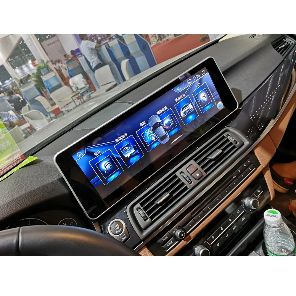 Discount 15.6" Android 6 Car Radio GPS Navigation Head Unit Screen for BMW F10 F11 520i 523i 528i 530i 535i 550i 518d 520d 525d 530d 535d 1