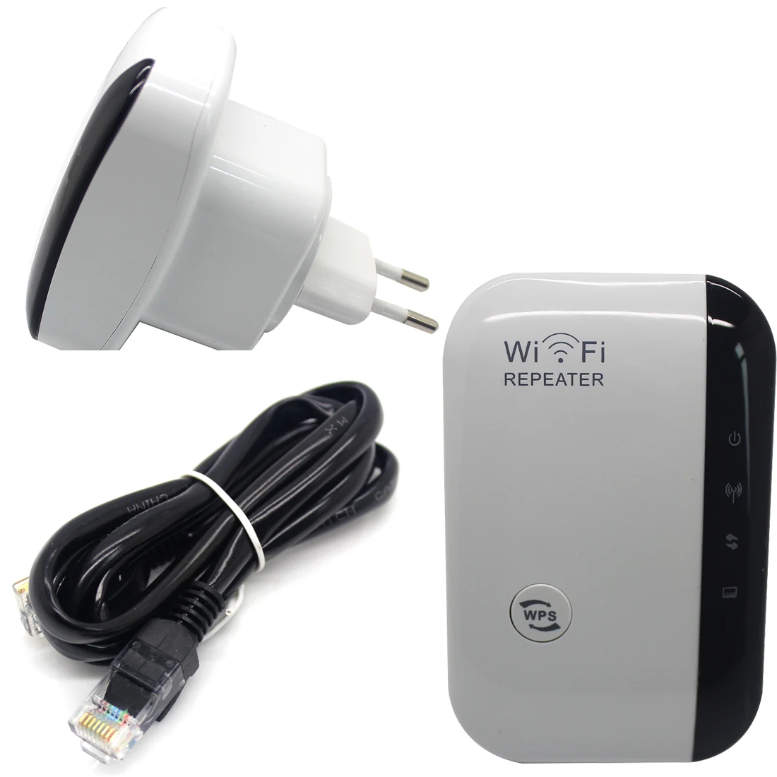 EU Plug Wireless N AP Wifi Repeater 802.11b/g/n Network Wifi Router