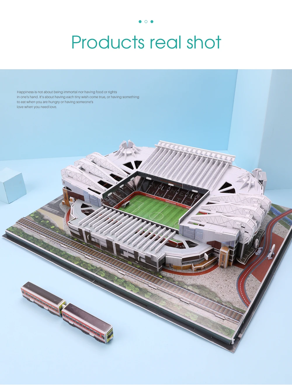 Классические головоломки архитектура лагерь ноу/анфилд/старый Траффорд футбол стадионы игрушечные масштабные модели наборы для ухода за