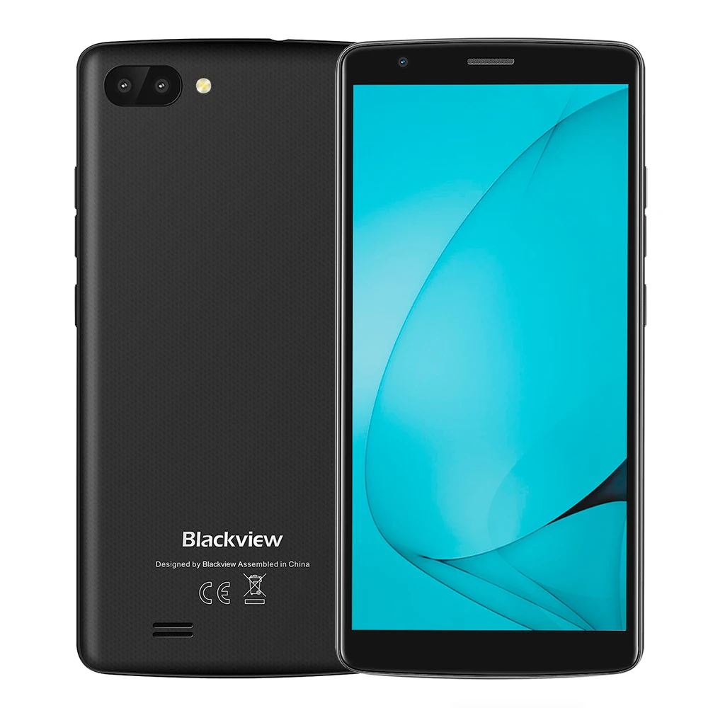 Смартфон BLACKVIEW A20 Android GO, двойная камера заднего вида, четырехъядерный, 5,5 дюймов, 18:9, мобильный телефон, 3000 мАч, gps, 3G, низкая цена, мобильный телефон