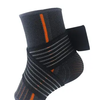 Warm Elastische Spandex Enkel Ondersteuning Sport Druk Brace Running Basketbal Oefening Enkel Anti-verstuikte Nylon Enkel Protector