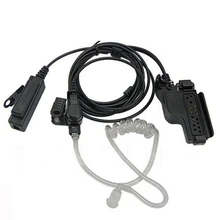 С надписью ФБР(FBI) Стиль скрытый динамик Акустическая трубка-наушник PTT аксессуары для микрофона для Motorola XTS2000 XTS3000 XTS3500 XTS5100 XTS7700