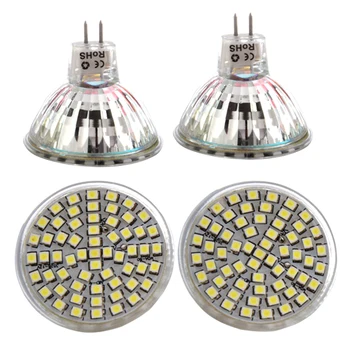 

4x MR16 GU5.3 White 60 SMD 3528 LED Energy Saving Spotlight Light Lamp Bulb 12V