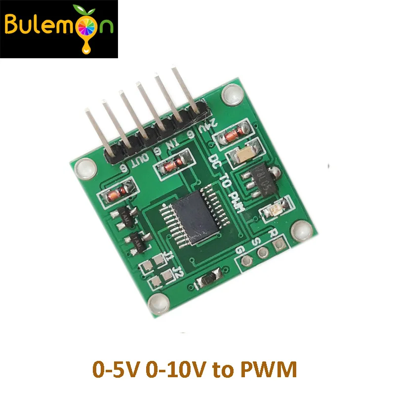 

5pcs/lot Voltage to PWM 0-5V 0-10V to PWM Duty Cycle Range 0-100% Linear Conversion Transmitter Module