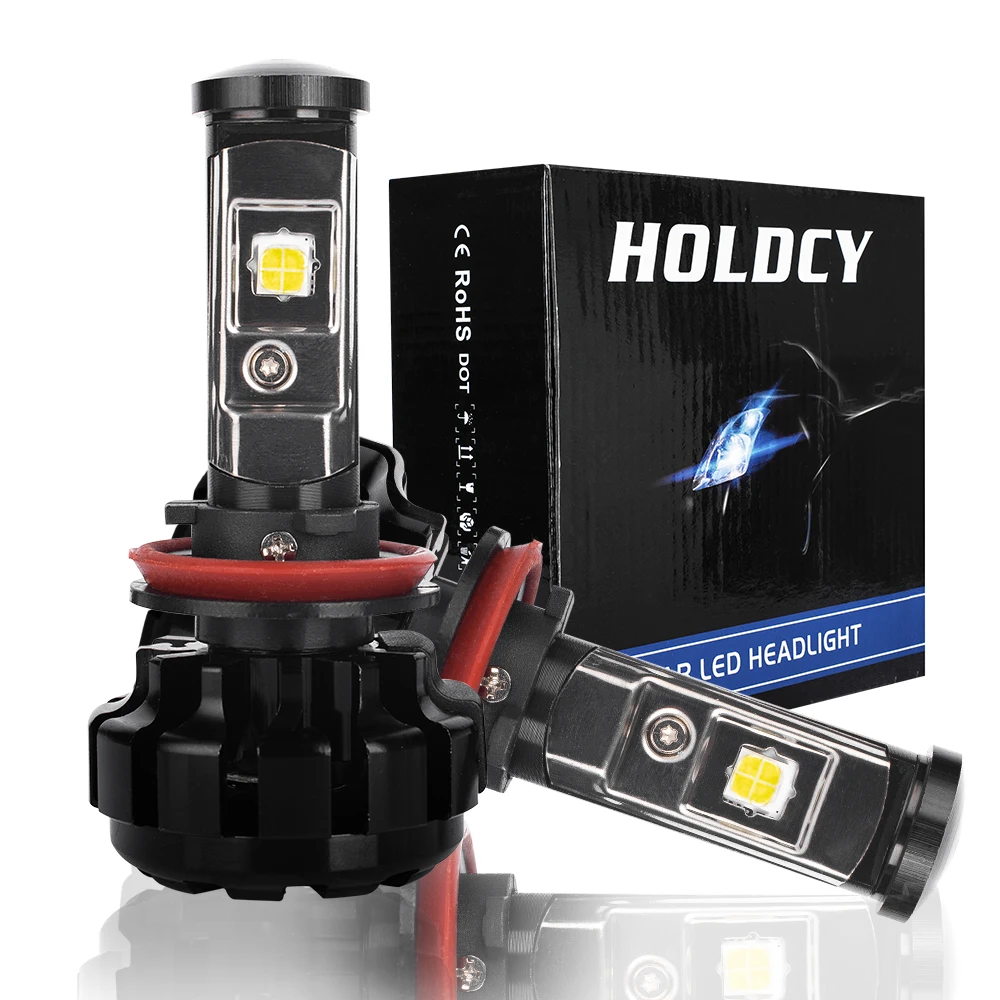 

Super Bright H8 H9 H11 LED Headlight Bulbs Conversion Kit For CREE Chip 80W 9600LM Fog Light Car LED Headlights Auto Headlamp