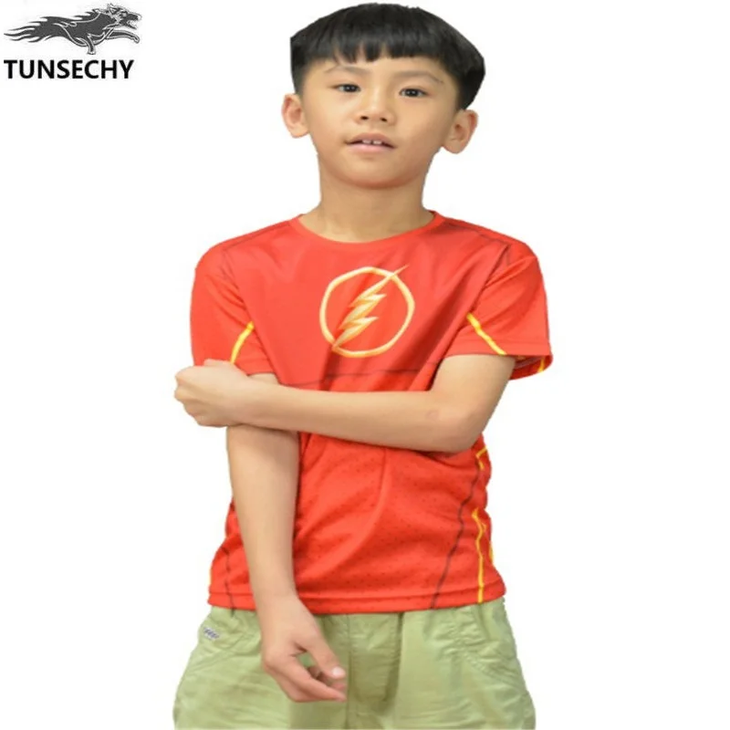 Tunsechy детей уникальный Marvel Капитан Америка футболки супер герой Дизайн Дети с коротким рукавом Капитан Америка футболки для мальчиков - Цвет: picture color