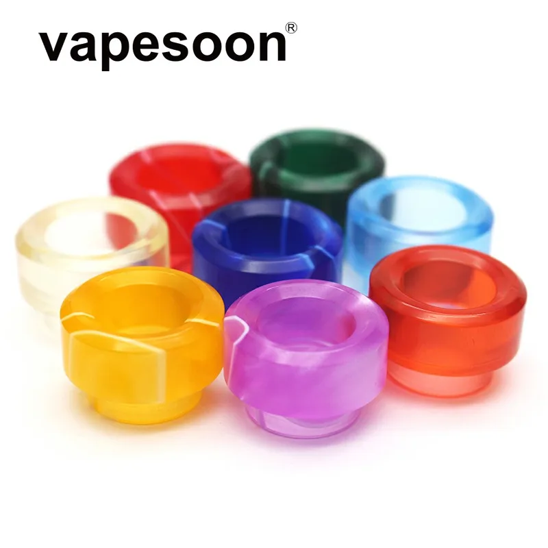 

Colorful Resin 810 Drip Tip Wide Bore Mouthpie for Kylin M / V2 / Manta / Reload RTA & RDA 528 Atomizer Tank etc