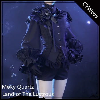 

Houseki no Kuni Cosplay Smoky Quartz Brown Quartz Month's Costume Gothic Lolita Cosplay Costume Summer Uniforms Costume
