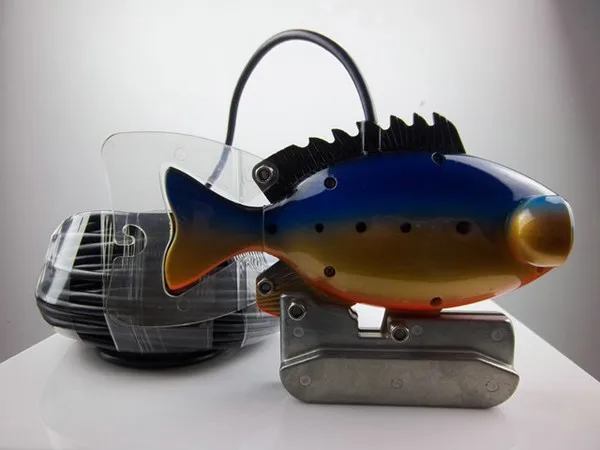 Подводная камера для рыбалки с кабелем 20 м водонепроницаемый цветной светодиодный